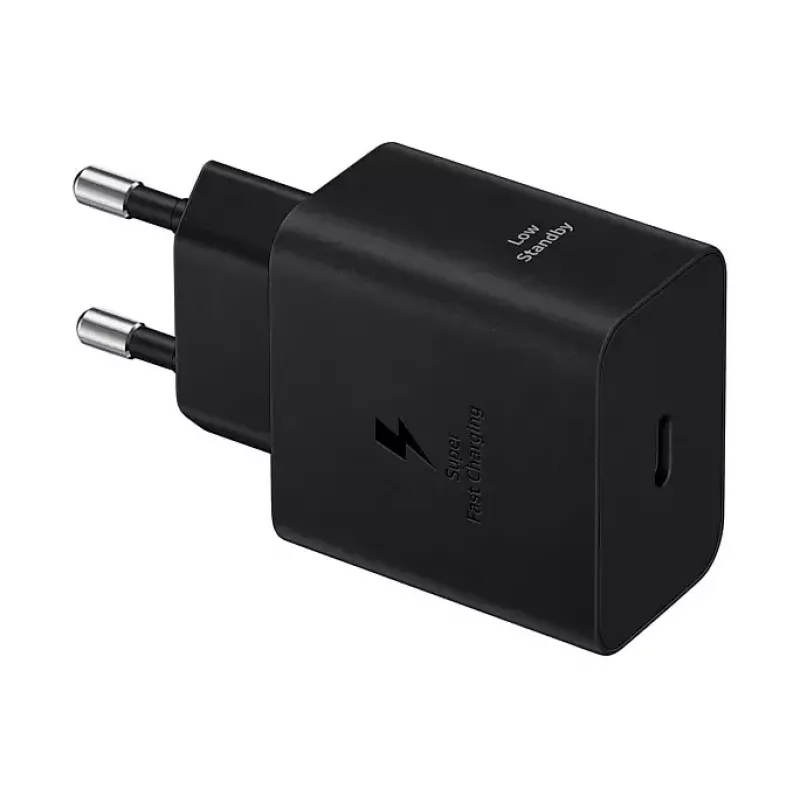 Carregador de parede Samsung EP-T4511 45W USB‑C PD 3.0, 100–240V, preto, para smartphone e tablet
