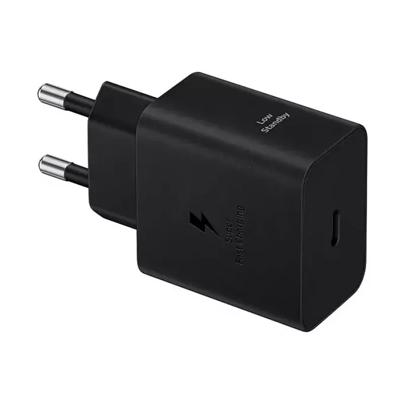 Carregador de parede Samsung EP-T4511 45W USB‑C PD 3.0, 100–240V, preto, para smartphone e tablet