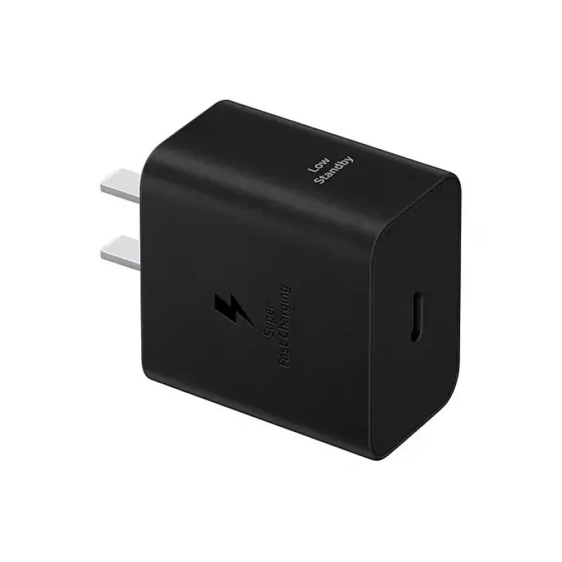 Carregador de parede Samsung EP-T4511 45W USB‑C PD 3.0, 100–240V, preto, para smartphone e tablet