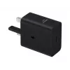 Carregador de parede Samsung EP-T4511 45W USB‑C PD 3.0, 100–240V, preto, para smartphone e tablet