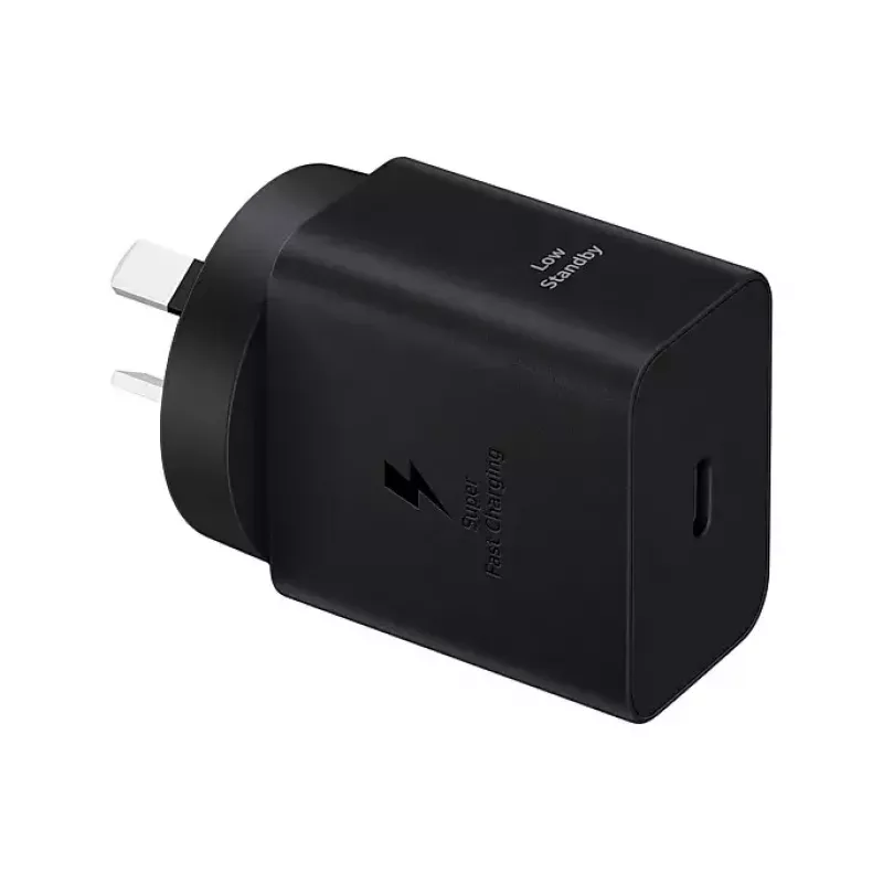 Carregador de parede Samsung EP-T4511 45W USB‑C PD 3.0, 100–240V, preto, para smartphone e tablet