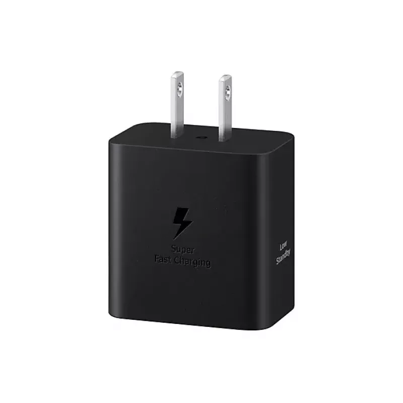 Carregador de parede Samsung EP-T4511 45W USB‑C PD 3.0, 100–240V, preto, para smartphone e tablet