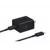 Carregador de parede Samsung EP-T4511 45W USB‑C PD 3.0, 100–240V, preto, para smartphone e tablet