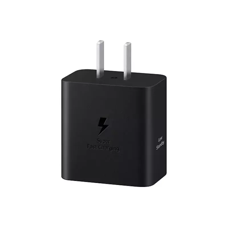 Carregador de parede Samsung EP-T4511 45W USB‑C PD 3.0, 100–240V, preto, para smartphone e tablet