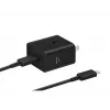 Carregador de parede Samsung EP-T4511 45W USB‑C PD 3.0, 100–240V, preto, para smartphone e tablet