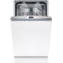 Máquina de lavar loiça encastrável Bosch Serie 6 SPV6EMX09E, Slimline 45 cm, 10 conjuntos, 6 programas, 44 dB, classe de eficiência energética B