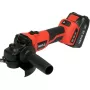 Rebarbadora YATO YT-828295, sem fios 18 V, sem escovas, disco 125 mm, 2x baterias Li-Ion 4 Ah, 1,26 kg