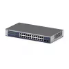 NETGEAR GS724Tv6 Gerido L2+/L3 Gigabit Ethernet (10/100/1000) 1U Azul, Cinzento