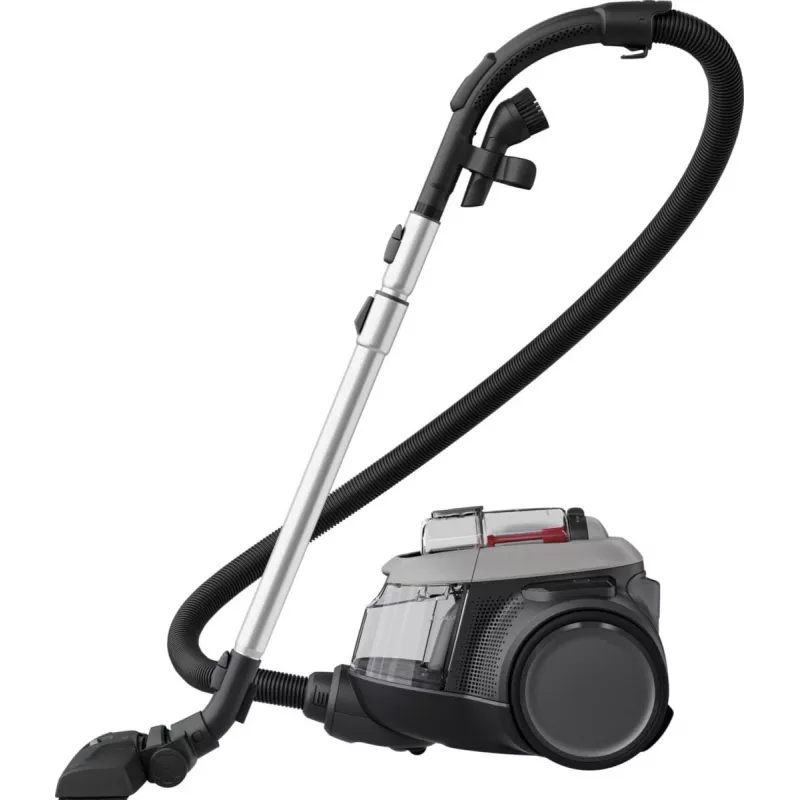 Aspirador Electrolux EL61A4UG, aspirador sem saco, 700 W máx, 170 W de potência de aspiração, cabo de 9 m, raio de 12 m, cinzento