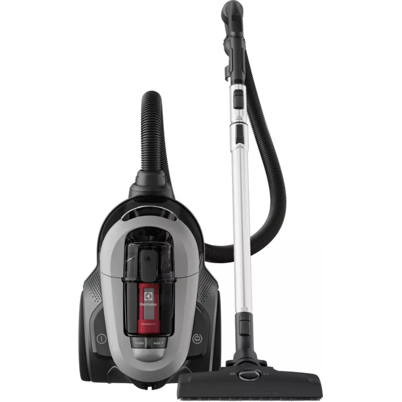 Aspirador Electrolux EL61A4UG, aspirador sem saco, 700 W máx, 170 W de potência de aspiração, cabo de 9 m, raio de 12 m, cinzento