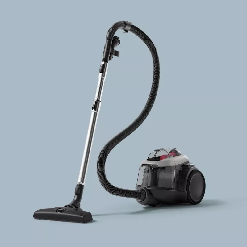 Aspirador Electrolux EL61A4UG, aspirador sem saco, 700 W máx, 170 W de potência de aspiração, cabo de 9 m, raio de 12 m, cinzento