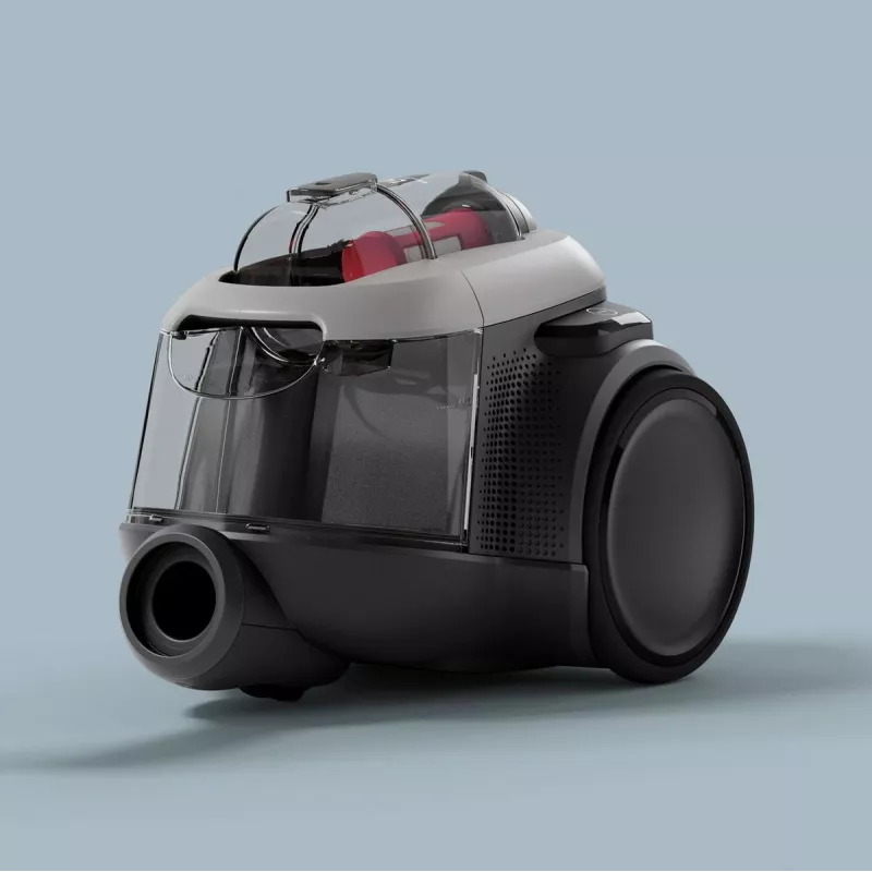 Aspirador Electrolux EL61A4UG, aspirador sem saco, 700 W máx, 170 W de potência de aspiração, cabo de 9 m, raio de 12 m, cinzento