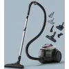 Aspirador Electrolux EL61A4UG, aspirador sem saco, 700 W máx, 170 W de potência de aspiração, cabo de 9 m, raio de 12 m, cinzento
