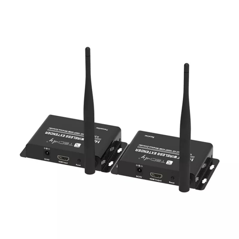 Extensor AV Techly IDATA HDMI-WL55 transmissor e recetor AV preto