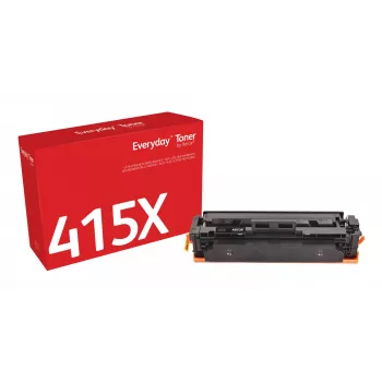 Toner preto Everyday™ da Xerox compatível com HP 415X (W2030X), alta capacidade