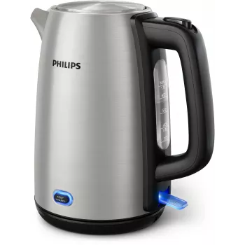 Chaleira elétrica Philips HD9353/90 1,7 L 2060 W Aço inoxidável, preto