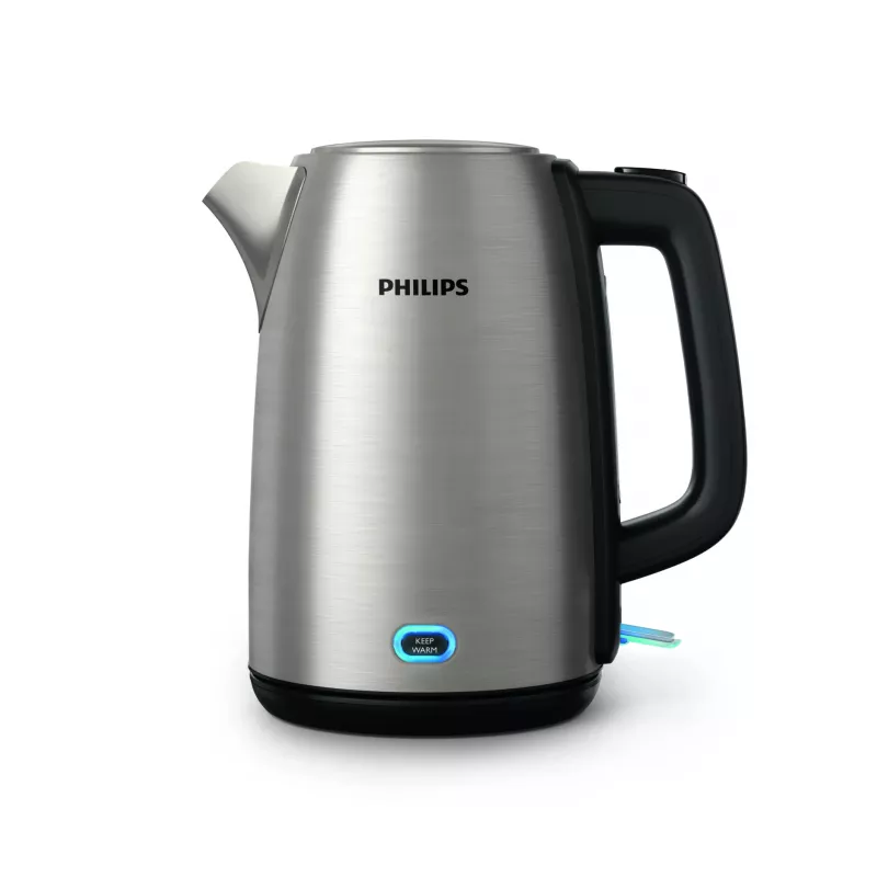Chaleira elétrica Philips HD9353/90 1,7 L 2060 W Aço inoxidável, preto