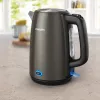 Chaleira elétrica Philips HD9353/90 1,7 L 2060 W Aço inoxidável, preto