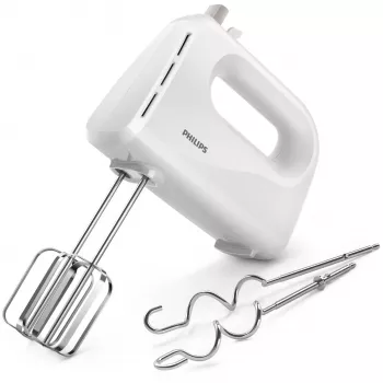 Batedeira Philips 3000 series Daily Collection 300 W, batedeira manual, amassar, bater, 1,2 m, 1150 rpm, controlo rotativo, 83 dB