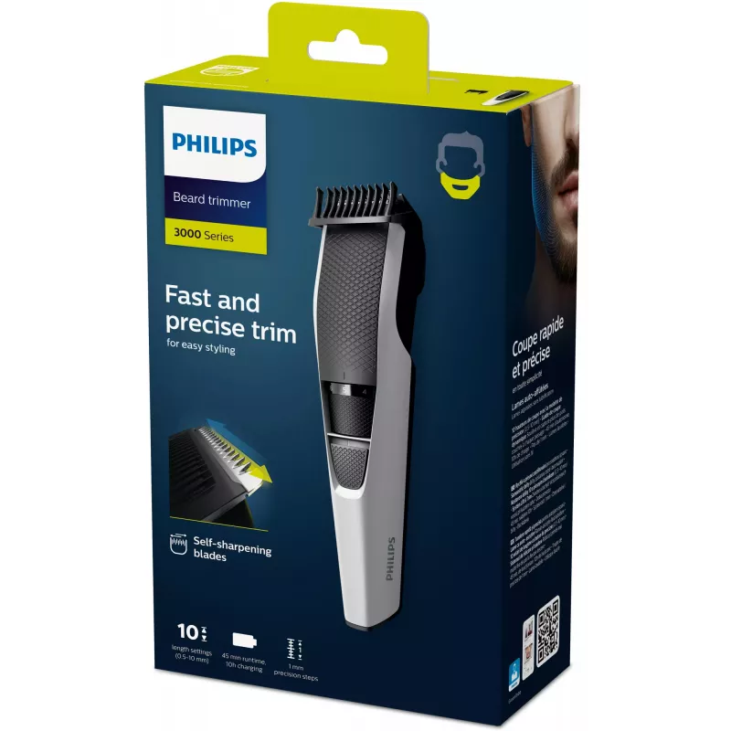 Aparador de barba Philips 3000 series Beardtrimmer series 3000 BT3206/14