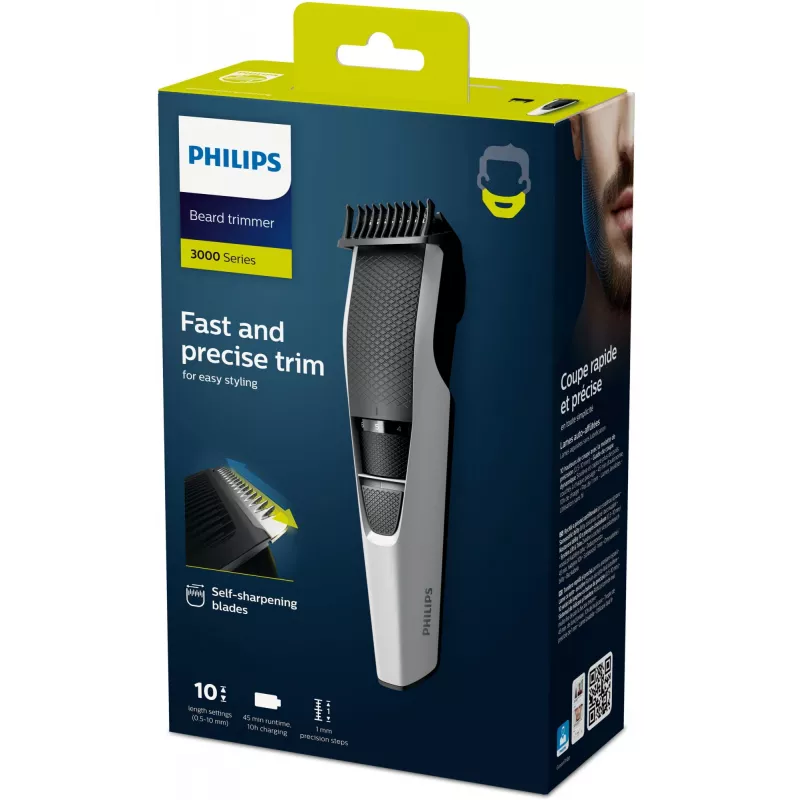 Aparador de barba Philips 3000 series Beardtrimmer series 3000 BT3206/14