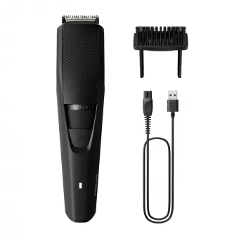 Aparador de barba Philips BEARDTRIMMER Serie 3000 BT3234/15, bateria, Preto