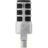 Microfone dinâmico de palco Rode PodMic branco — cardioide, XLR, 20–20000 Hz, sensibilidade -57 dB