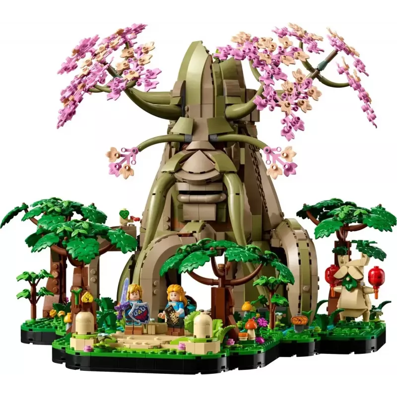 LEGO Gaming 77092 The Legend of Zelda Great Deku Tree 2-in-1 conjunto de construção, 2500 peças, 18+