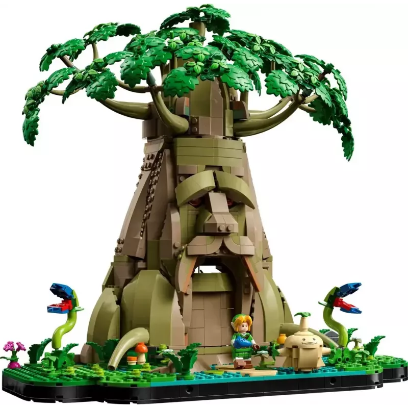 LEGO Gaming 77092 The Legend of Zelda Great Deku Tree 2-in-1 conjunto de construção, 2500 peças, 18+
