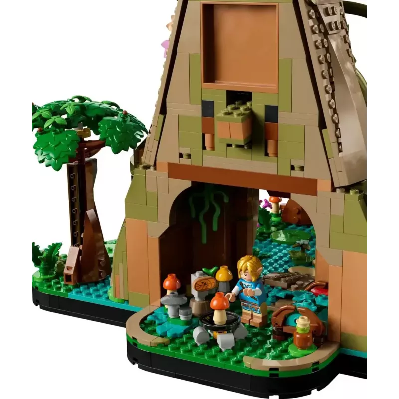 LEGO Gaming 77092 The Legend of Zelda Great Deku Tree 2-in-1 conjunto de construção, 2500 peças, 18+