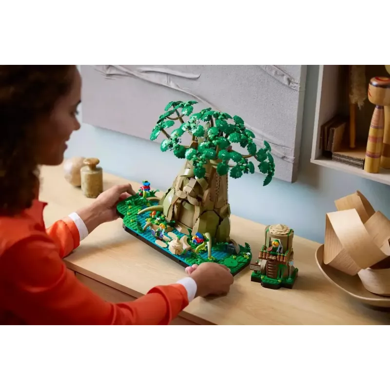 LEGO Gaming 77092 The Legend of Zelda Great Deku Tree 2-in-1 conjunto de construção, 2500 peças, 18+