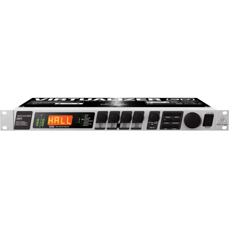 Processador de efeitos Behringer FX2000 44,5 mm de largura 483 mm de profundidade 217 mm de altura