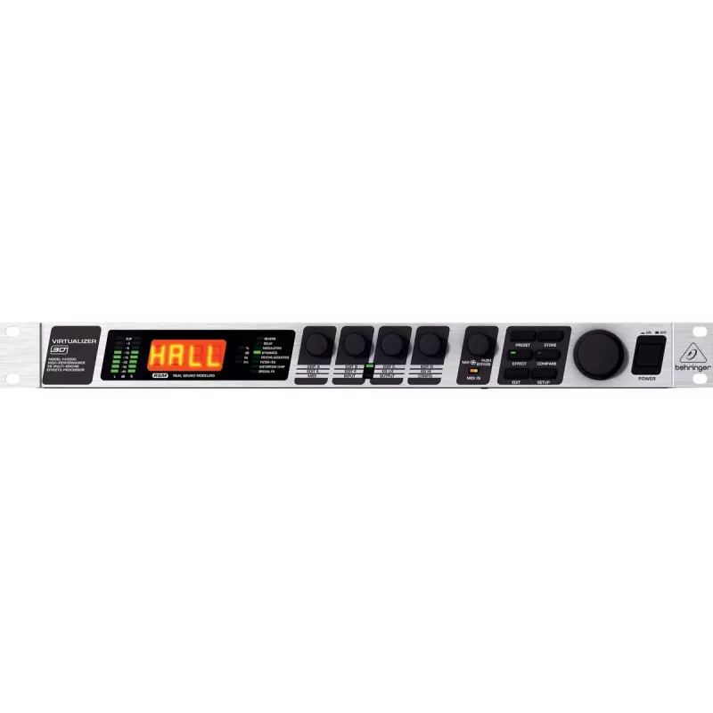 Processador de efeitos Behringer FX2000 44,5 mm de largura 483 mm de profundidade 217 mm de altura