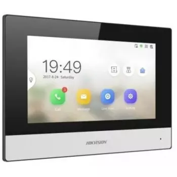 Estação principal Hikvision DS-KH6320-WTE2(B) preto cinzento Wi-Fi Ethernet