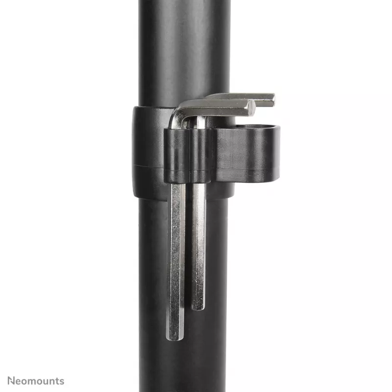 Braço para monitor Neomounts NM-D135D3 preto 10-27 polegadas, grampo/passagem de secretária, 8 kg, 25,4 cm (10 polegadas), 68,6 cm (27 polegadas), 100 x 100 mm, preto