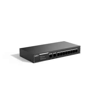 Dahua Technology PoE SG1010LP não gerido L2 Gigabit Ethernet (10/100/1000) Power over Ethernet (PoE) preto