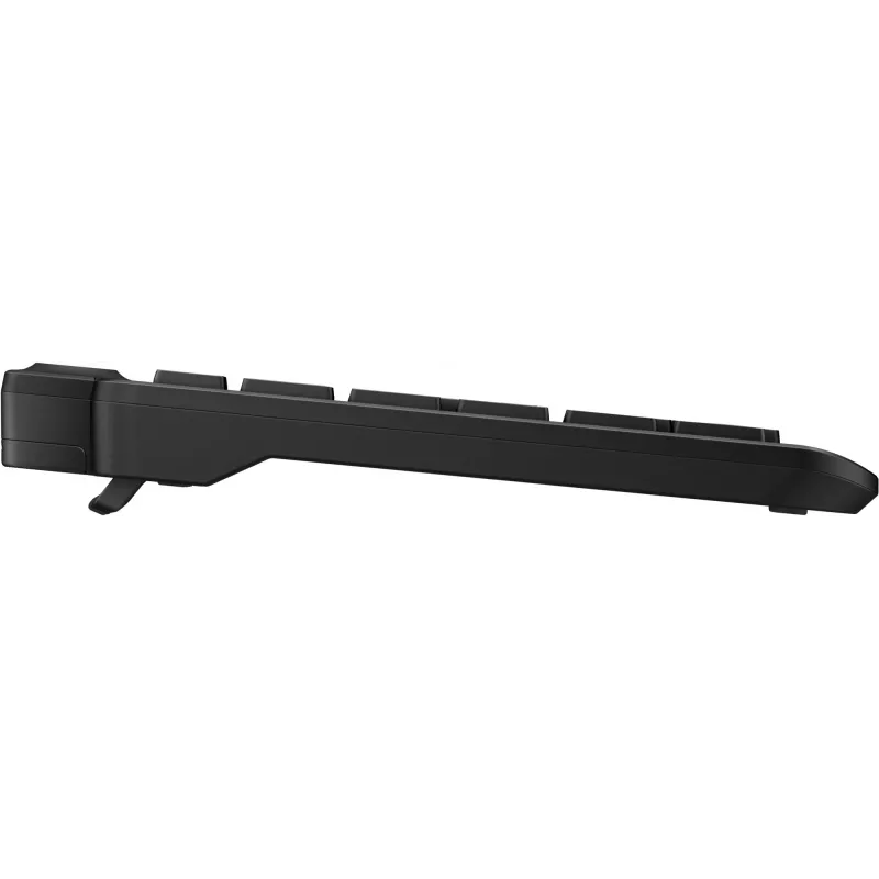 Rato sem fios HP 475 Dual-Mode — QWERTY em tamanho completo, RF + Bluetooth 5.3, teclado numérico, preto, 376×153×19 mm