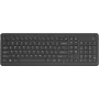 Teclado sem fios HP 225 Full-Size Mechanical QWERTY preto