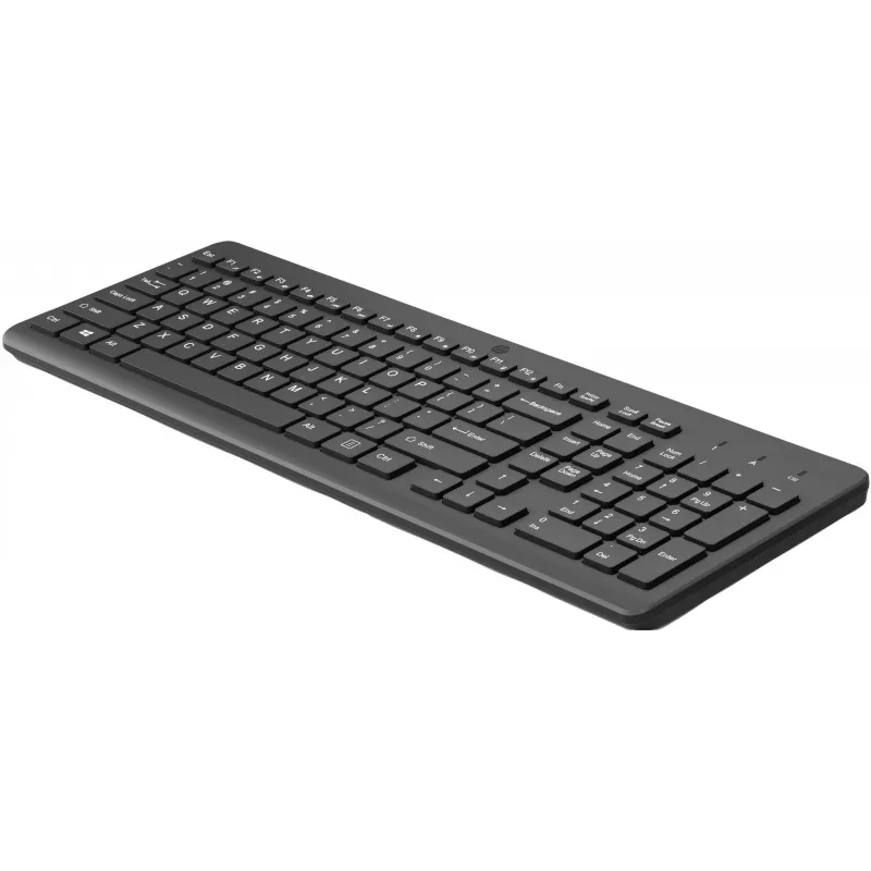 Teclado sem fios HP 225 Full-Size Mechanical QWERTY preto