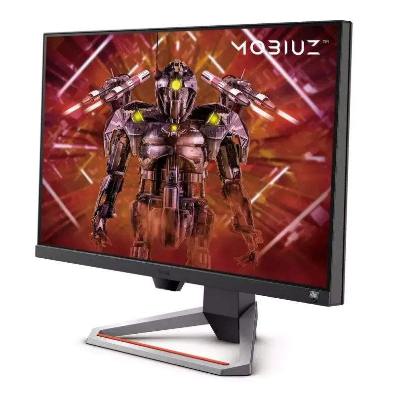 BenQ Mobiuz EX2710U monitor gaming de 27 polegadas 4K UHD 3840x2160 IPS 144 Hz, 1 ms, DisplayHDR 600 cd/m², 2x HDMI, DisplayPort, hub USB, colunas com subwoofer, altura ajustável