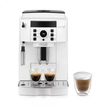 Máquina de café expresso combinada De’Longhi Magnifica S ECAM 21.117.B 1,8 l depósito de água, 250 g depósito de grãos, 15 bar