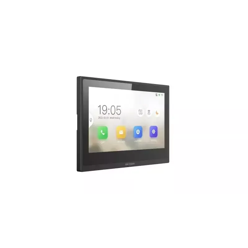 Videoporteiro Hikvision DS-KH6351-WTE1 7 polegadas LCD 1024x600 preto