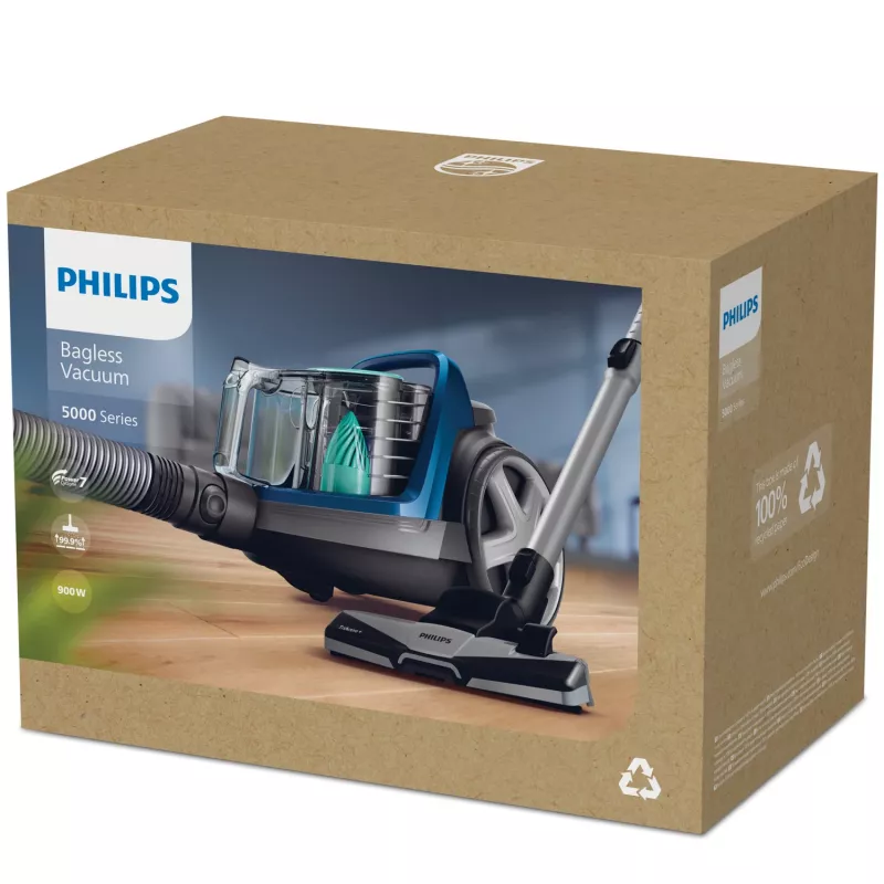 Aspirador Philips 5000 series FC9550/09 1,5 l aspirador de chão seco 900 W sem saco
