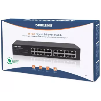 Switch Gigabit Ethernet Intellinet 24 portas 561273