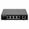 Switch Intellinet 5 portas Gigabit Ethernet PoE+ 62W 4 portas PSE