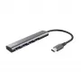 Trust Halyx USB 3.2 Gen 1 (3.1 Gen 1) Type-A 5 Mbit/s cinzento
