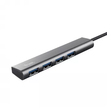 Trust Halyx USB 3.2 Gen 1 (3.1 Gen 1) Type-A 5 Mbit/s cinzento