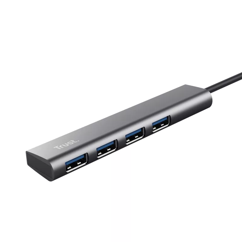 Trust Halyx USB 3.2 Gen 1 (3.1 Gen 1) Type-A 5 Mbit/s cinzento