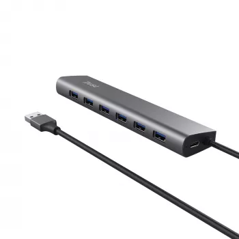 Trust Halyx USB 3.2 Gen 1 (3.1 Gen 1) Type-A 5000 Mbit/s prateado