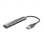 Trust Halyx USB 3.2 Gen 1 (3.1 Gen 1) Type-A 5 Mbit/s preto, cinzento